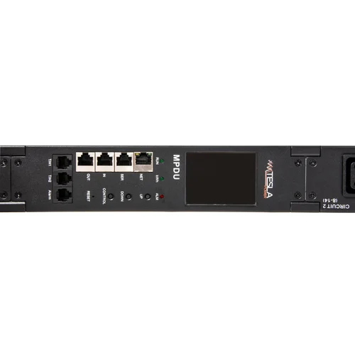 Блок розеток с функцией измерения серия STD, 42xC13, вход IEC60309 3x32A (3P+N+PE)